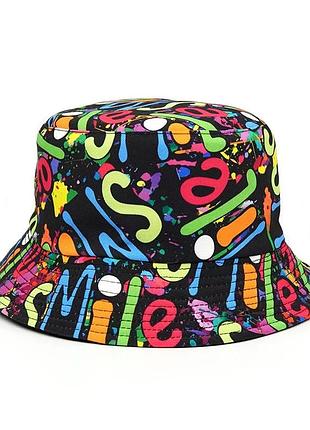 Панама двухсторонняя smile (улыбка), унисекс