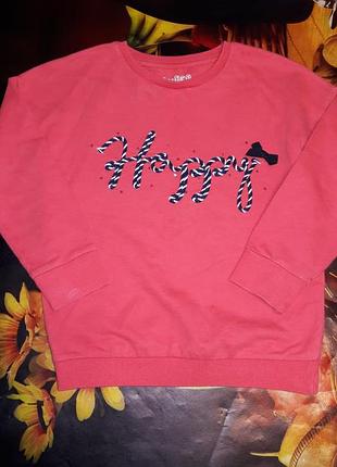 Яркий свитшот двунить 5-6лет