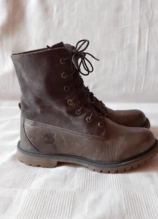 Timberland кожаные ботинки шкіряні черевики 39 р.1 фото