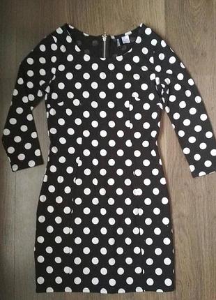 Платье в горошек