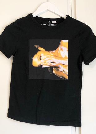 H&m 🧡🖤🧡майка чорна (є нюанс )