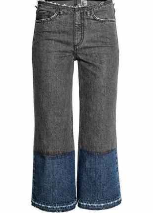 Укороченые джинсы кюлоты hm
оригинал
новые, только бирки надрезаны