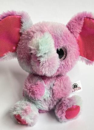 М'яка іграшка-слоник рожевий6 фото