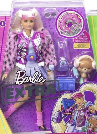 Кукла barbie экстра с двумя белыми хвостиками2 фото