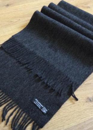 Шарф шерстяной hugo boss (100% lambswool)