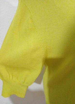 Трикотажна блуза кольору лайма3 фото