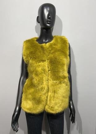 Fur gilet topshop online