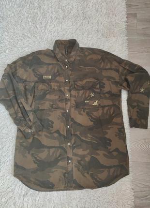 Сорочка в мілітаристичному стилі