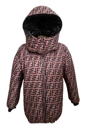 Женский стильный модный пуховик пуффер куртка