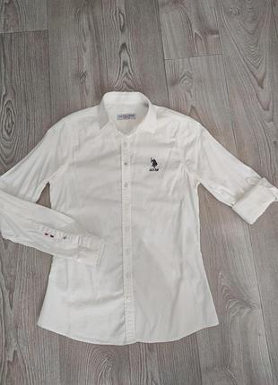Біла сорочка u.s. polo assn