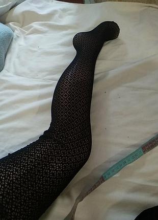 Колготи вінтаж незвичайна сітка
