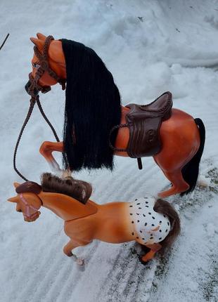 Лошадь конь пони барби челси келли для куколок5 фото