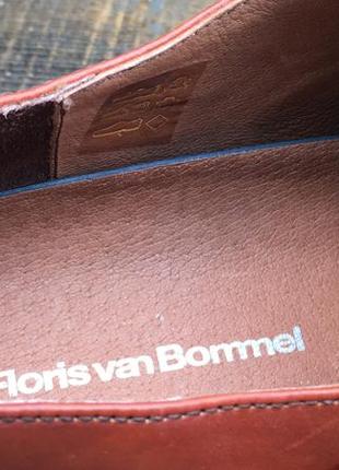 Floris van bommel. шкіряні чоловічі монки. чоловічі туфлі. броги8 фото