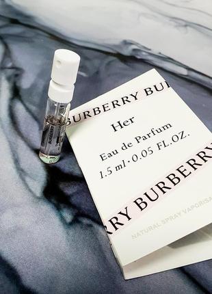 Оригінал пробнік burberry her пробник парфумів оригінал    пробник оригинал духи