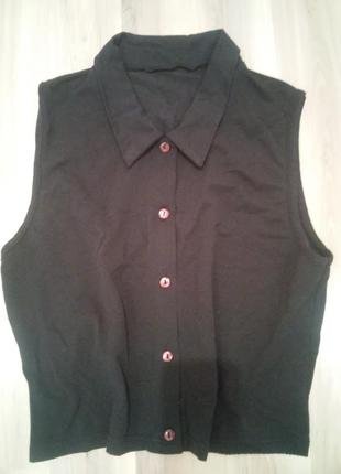 Коротка сорочка безрукавка