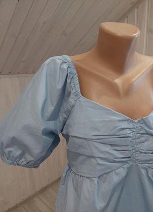 Блузка primark с рукавчиками буф 3