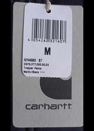 Куртка парка carhartt trapper parka, marlin3 фото