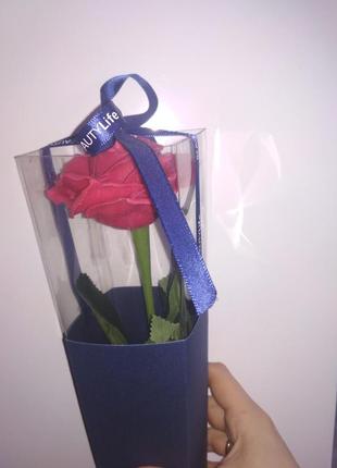 Роза из мыла на 14 февраля, 8 марта