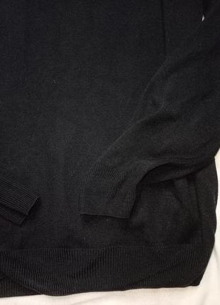 Черный джемпер. черный реглан. женская кофточка. кофта женская. пуловер3 фото