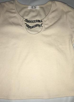 Стильна футболка-топ