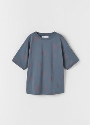 Футболка stars garment dye zara