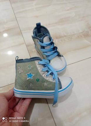 Кеди lily &amp; dan 5 размер 13.5 см по стельке