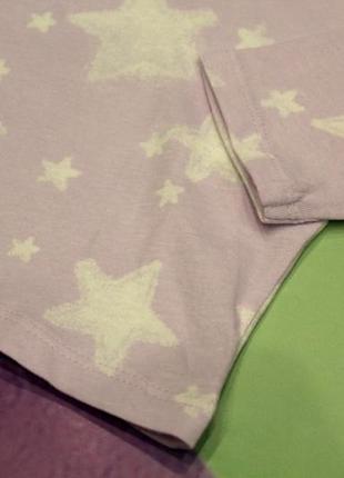 Пижама для девочки лиловая со звездами george 23912 фото