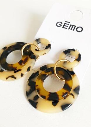 Трендові сережки gemo2 фото