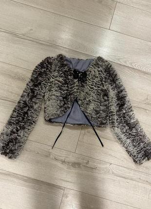 Болеро шубка🤍🖤🤍