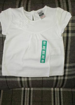 Блуза zara на дівчинку р,74 лот 88