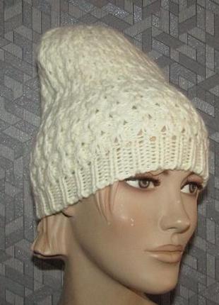 Нова -zartprive - шапка 80 % шерсть, 20 % нейлон