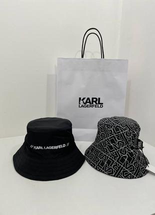 Панама двостороння karl lagerfeld. оригінал з італії!