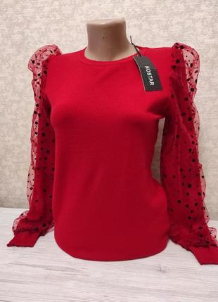 Жіноча Кофточка з воланами