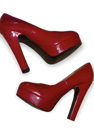 ♥️туфлі🔥♥️женские красные