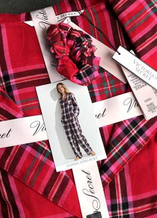 Victoria´s victorias secret виктория сикрет пижама, костюм для сна flannel long pj set6 фото