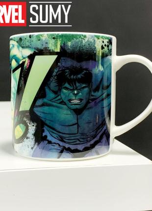 Оригінальна чашка від дісней "халк. брюс беннер. марвел. hulk. bruce banner. marvel" ❤️