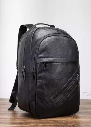 Стильный мужской кожаный рюкзак1 фото