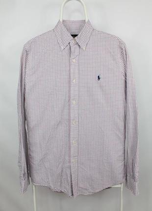 Стильная рубашка polo ralph lauren custom fit shirt