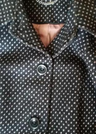 Стильне жіноче пальто некст next демисезон розмір 42 чорне