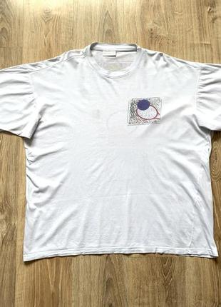 Чоловіча вінтажна бавовняна тенісна футболка adidas d7