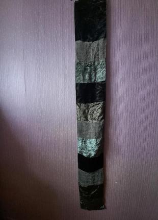 Красивый шарф в стиле бохо винтаж печворк4 фото