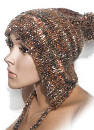 Шапка, женская вязаная шапка, мужская шапка, unisex, handmade шапка, модная стильная шапка