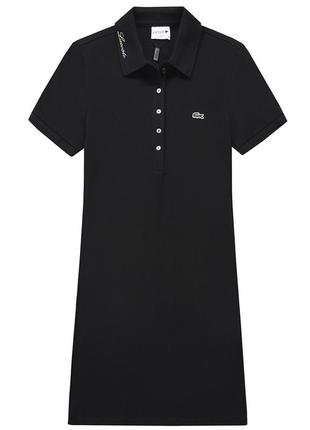 Классическое платье от известного бренда lacoste9 фото