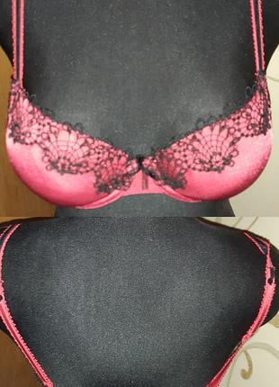 Червоний бюстгальтер debenhams ultimate 32b-70b пуш ап