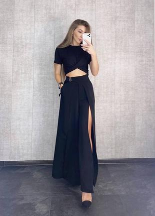 Брюки палаццо 2