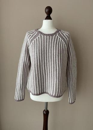 Шерстяной  свитер бренд tommy hilfiger wool alpaca italian yarn оригинал3 фото