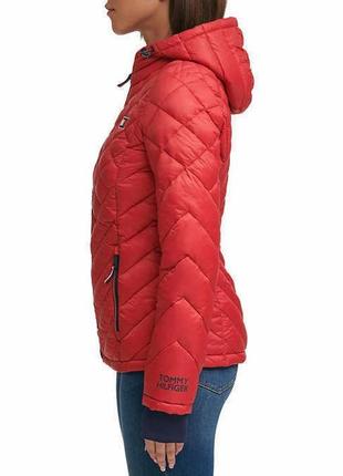 Tommy hilfiger ladie's packable hooded jacket.3 фото