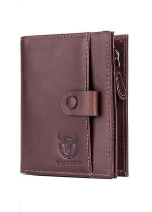 Портмоне кошелек мужской кожаный коричневый