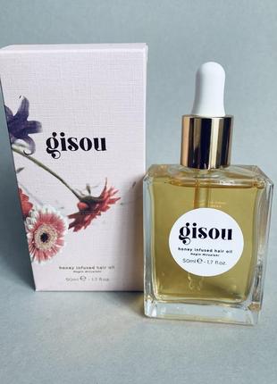 Топове масло для волосся gisou - honey infused hair oil3 фото