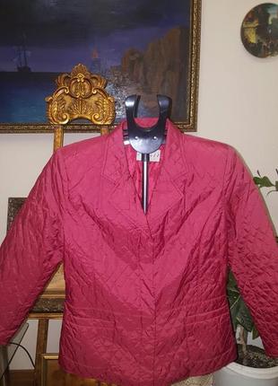 Куртка - піджак осіння р. 38,стьобаний4 фото